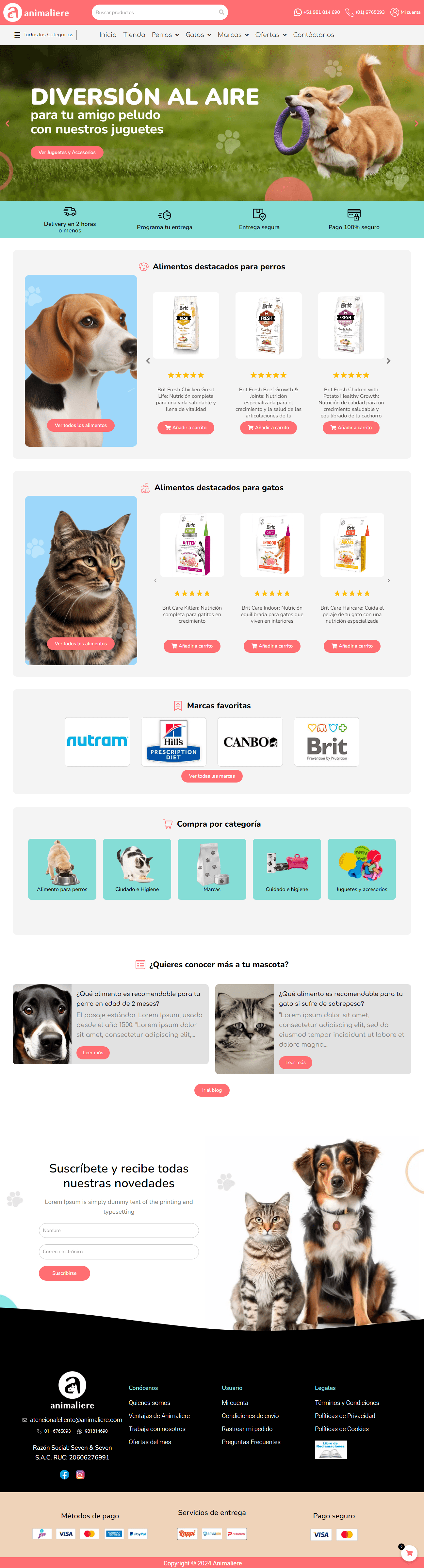 animaliere.com.pe - Image 1