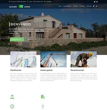 Construccionesgenarolopez.com