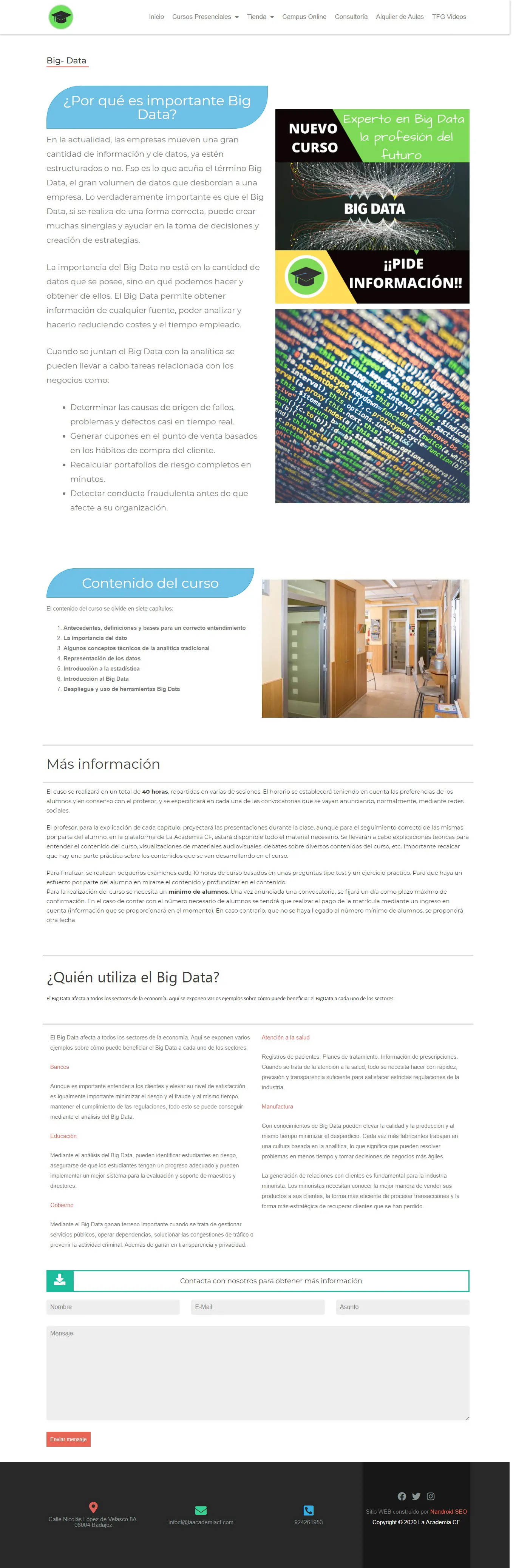 Laacademiacf.com - Imagen 3