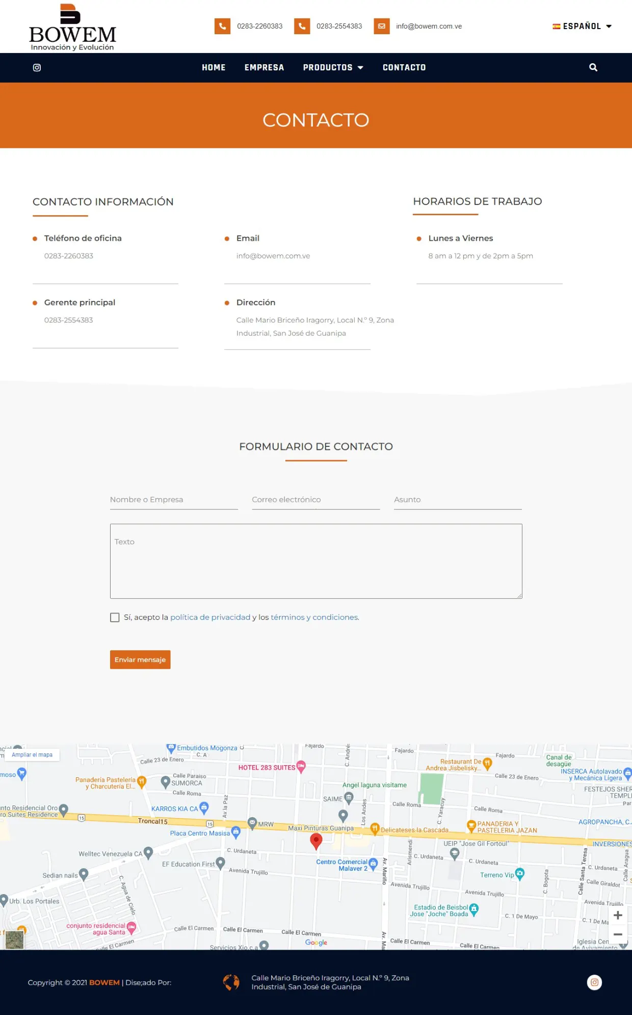 Bowem.com.ve - Imagen 3