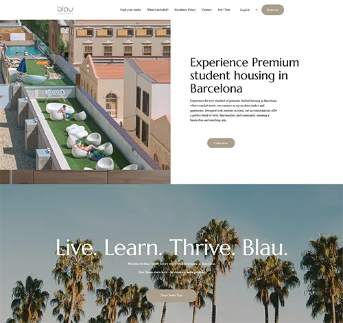 Blau student housing