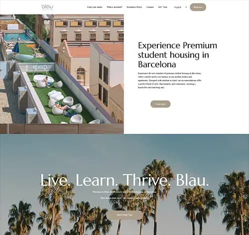 Blau student housing