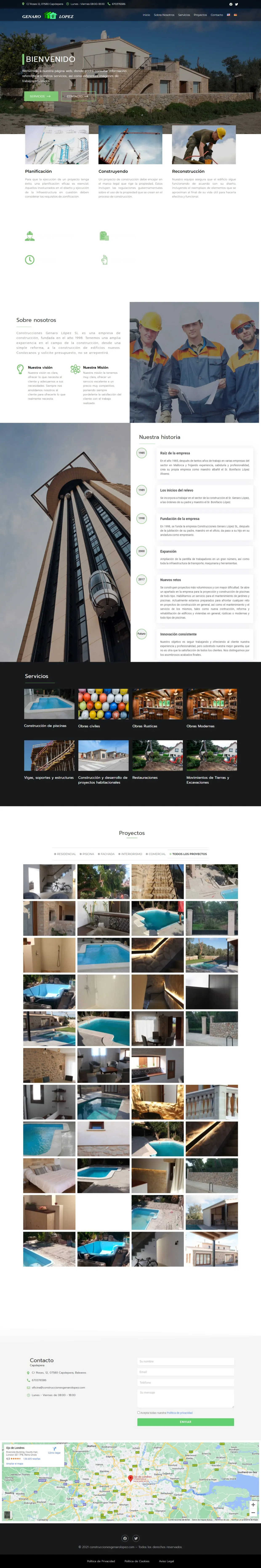 Construccionesgenarolopez.com - Imagen 1