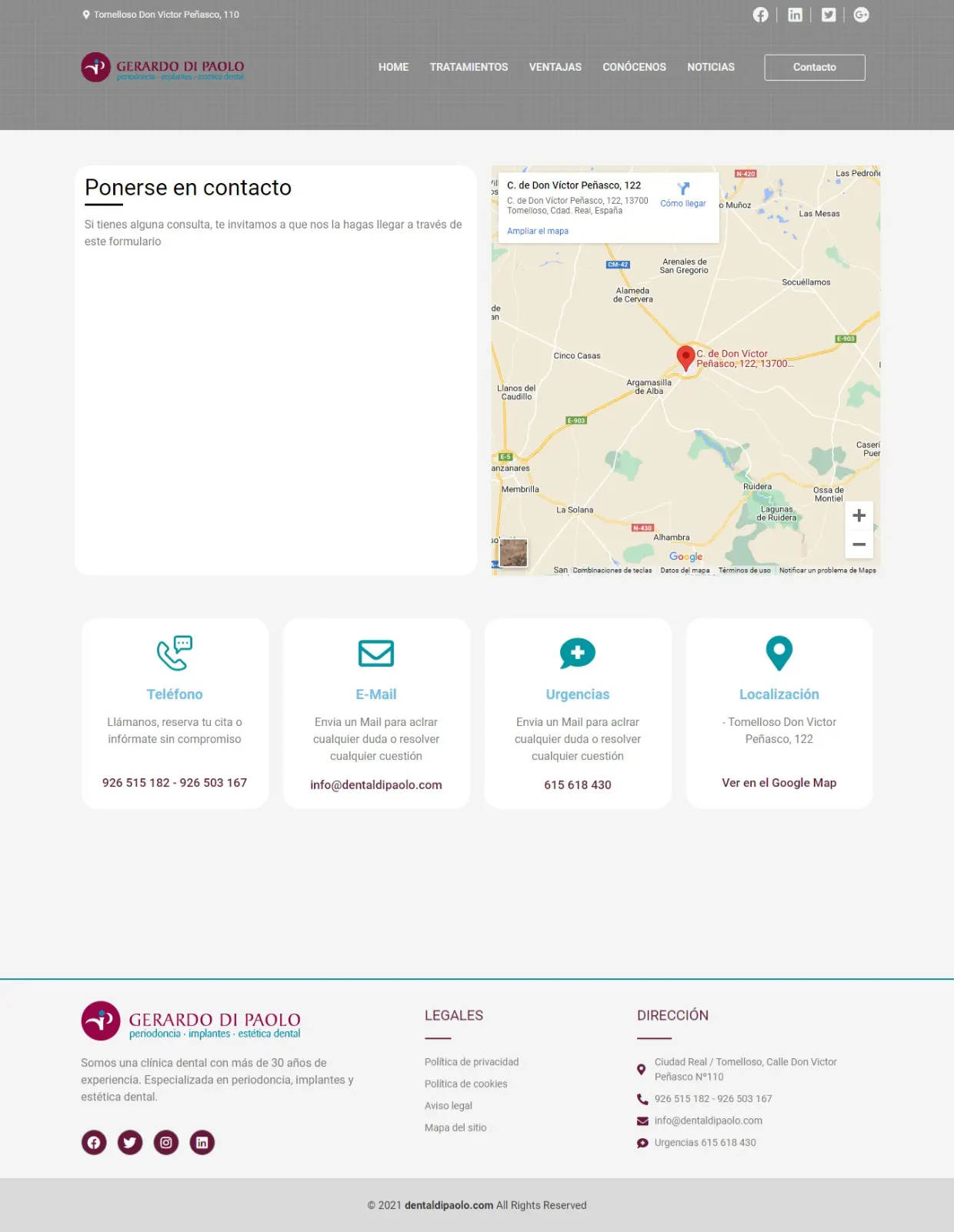 Dentaldipaolo.com - Imagen 4
