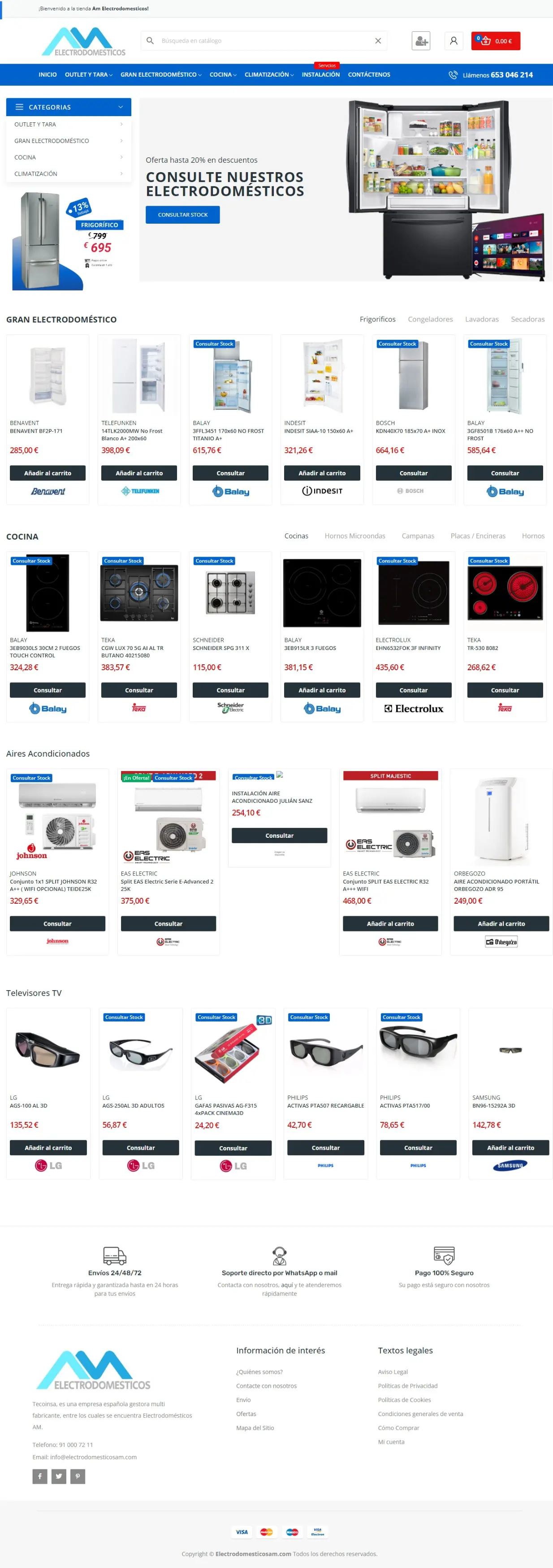 Electrodomesticosam.com - Imagen 1