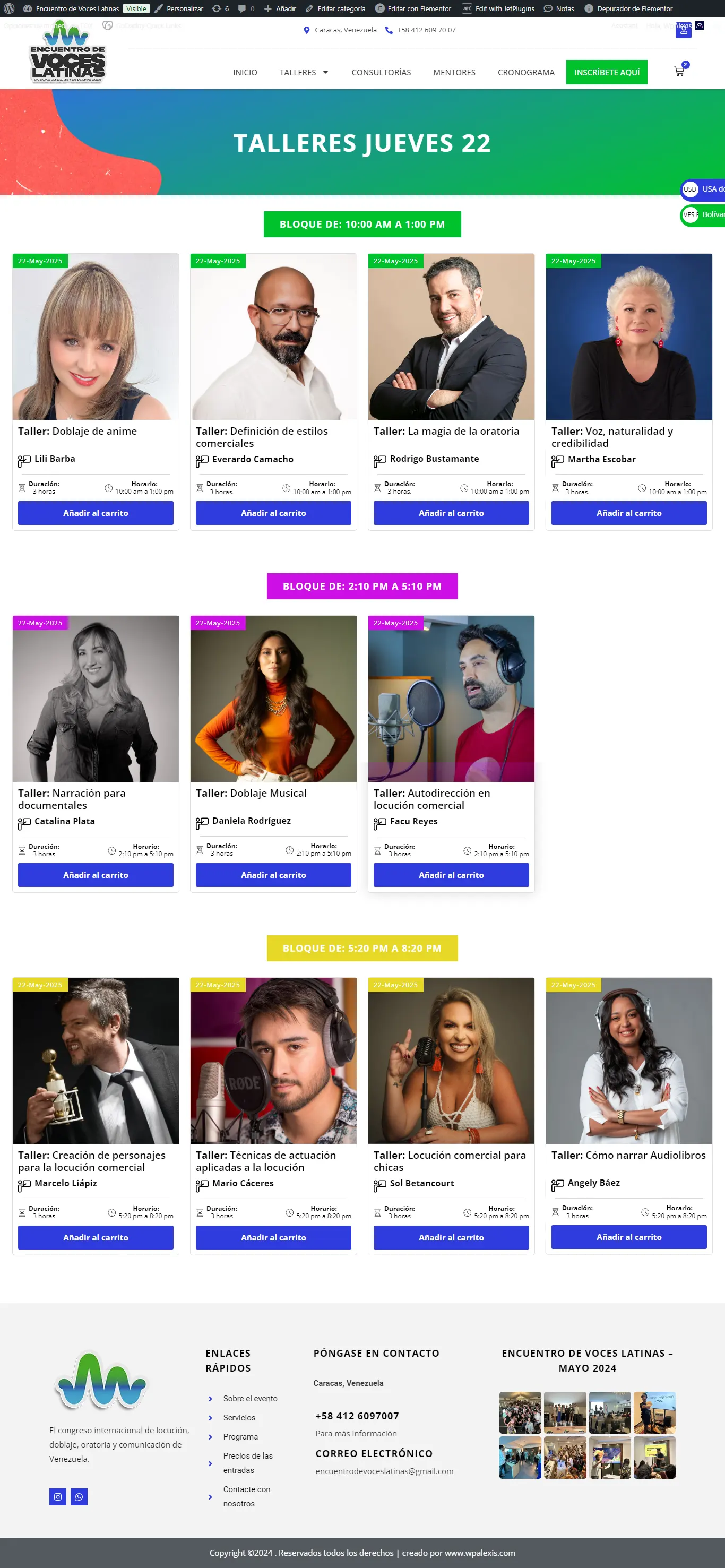 encuentrodevoceslatinas.com - Imagen 6