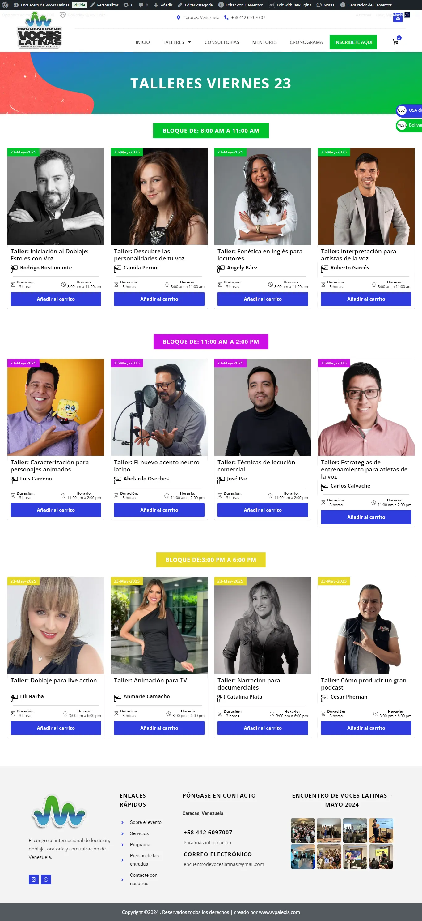 encuentrodevoceslatinas.com - Imagen 7